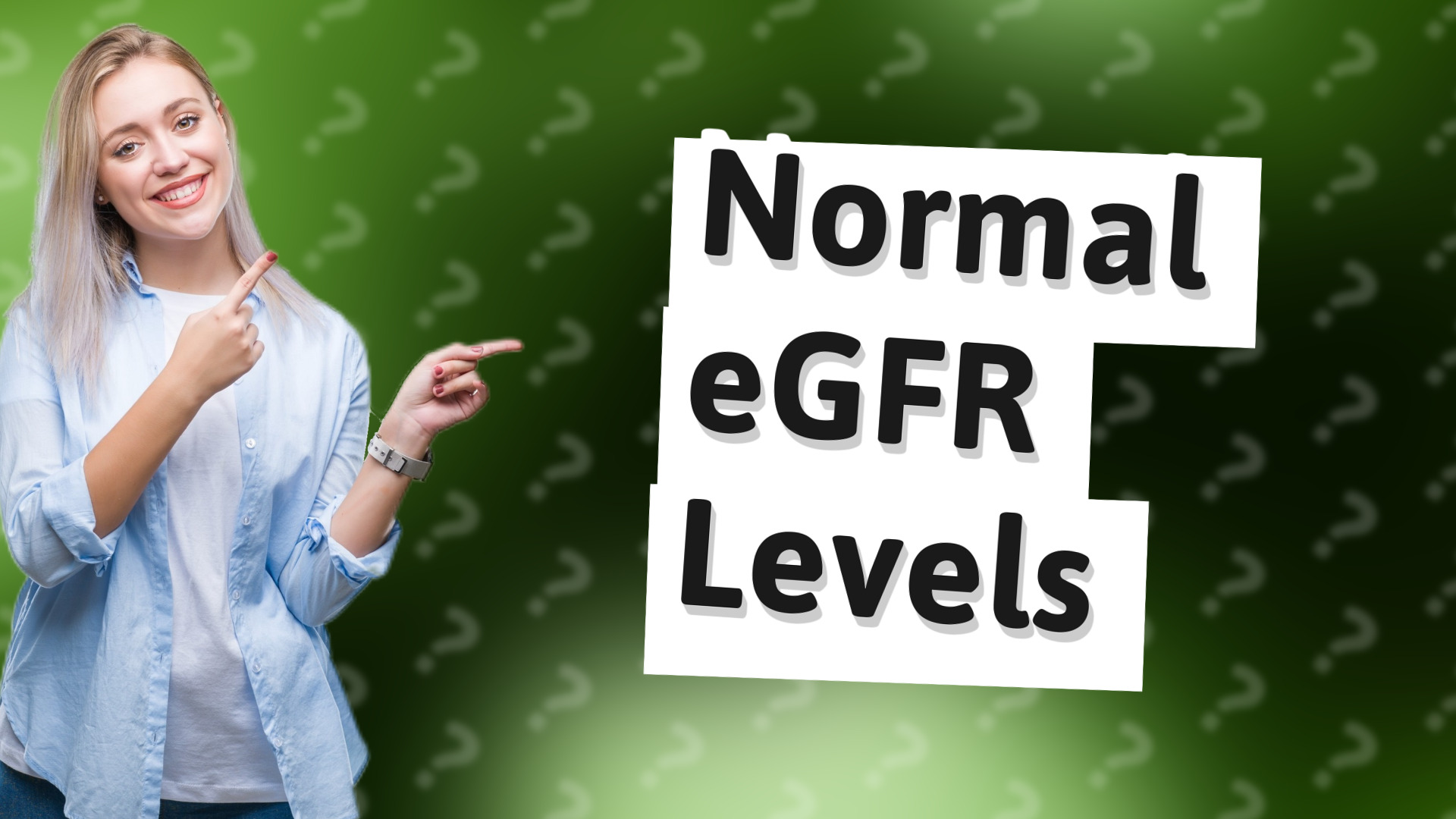 Normal eGFR Levels