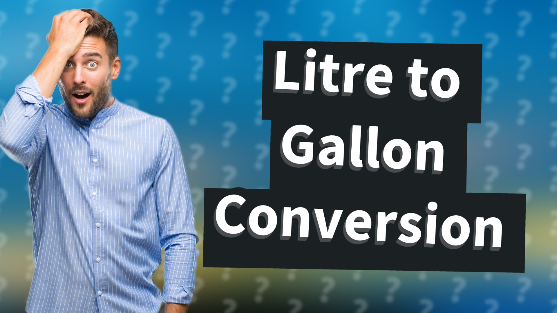 Litre to Gallon Conversion