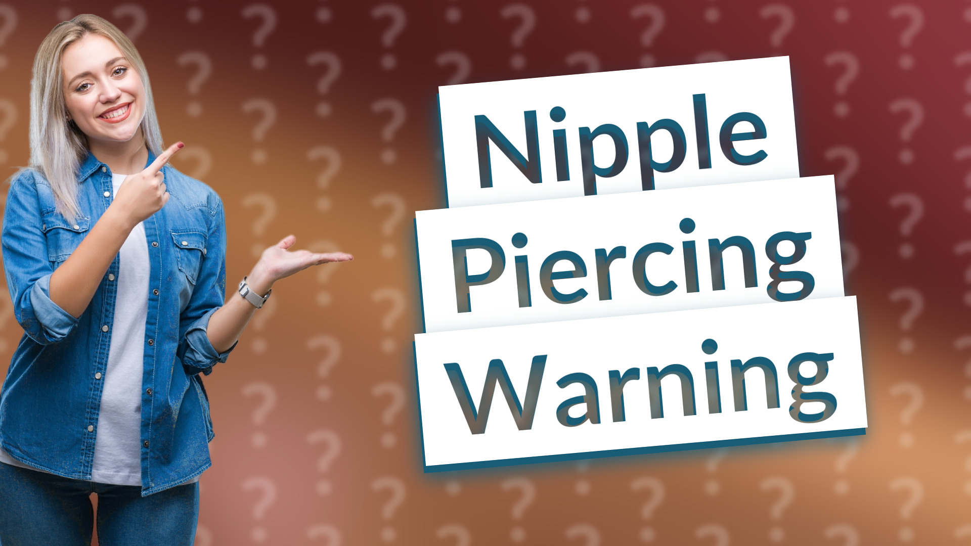 Nipple Piercing Warning