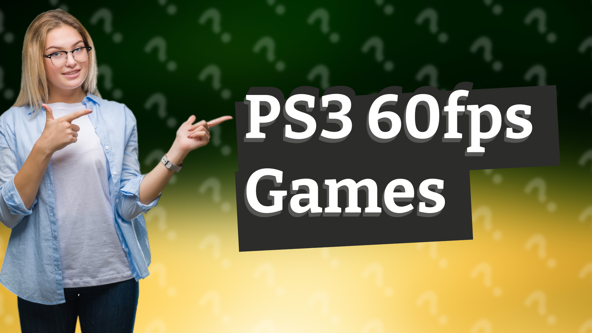 PS3 60fps Games