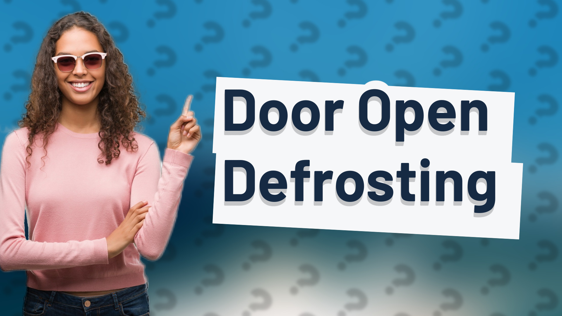 Door Open Defrosting