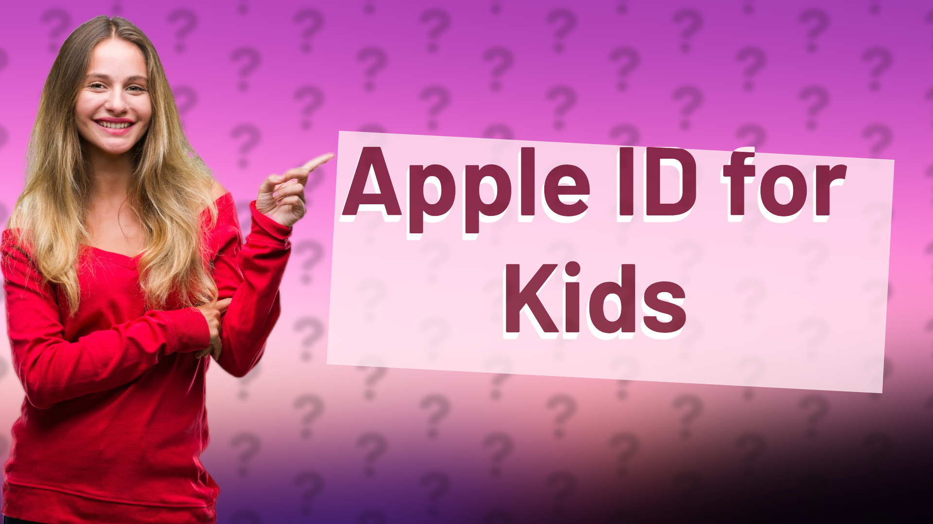 Apple ID for Kids