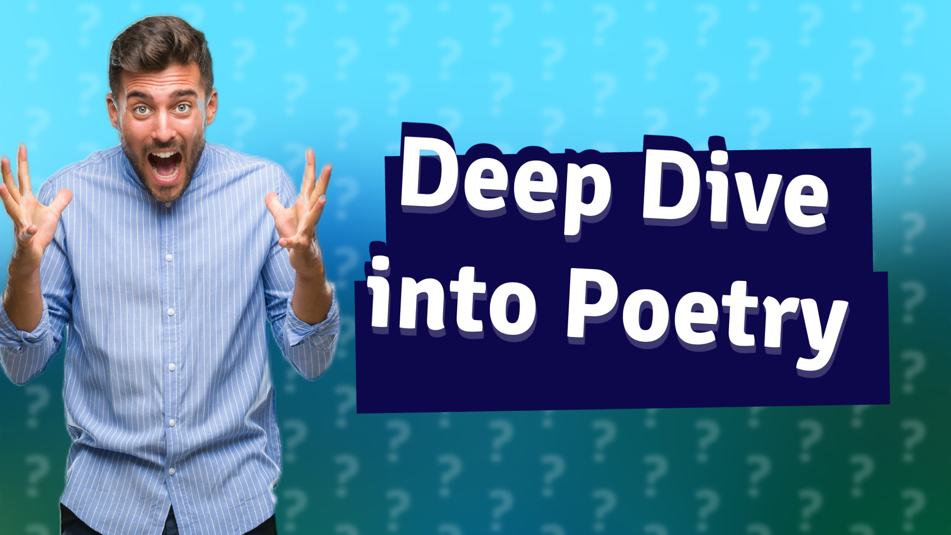 Deep Dive into Poetry