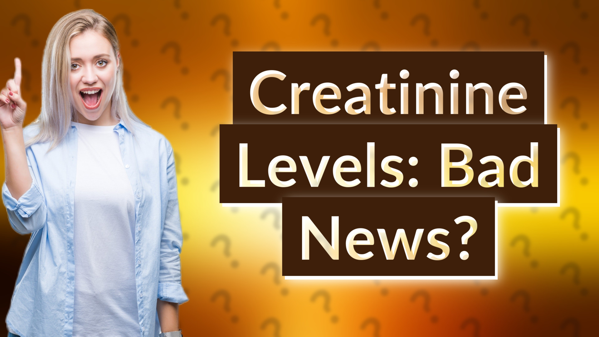 Creatinine Levels: Bad News?
