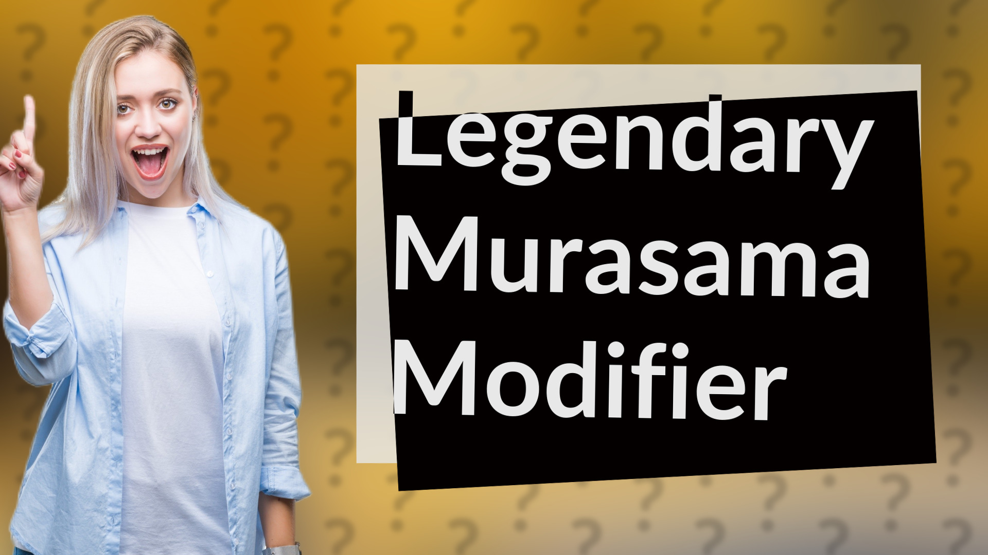 Legendary Murasama Modifier