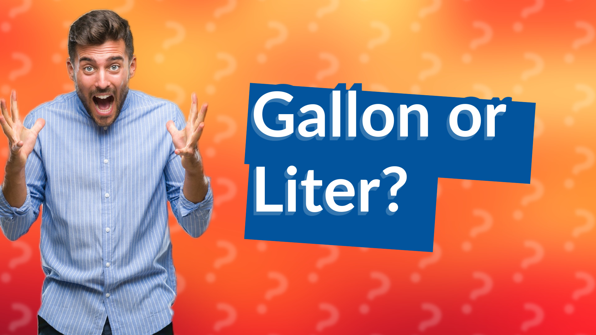 Gallon or Liter?