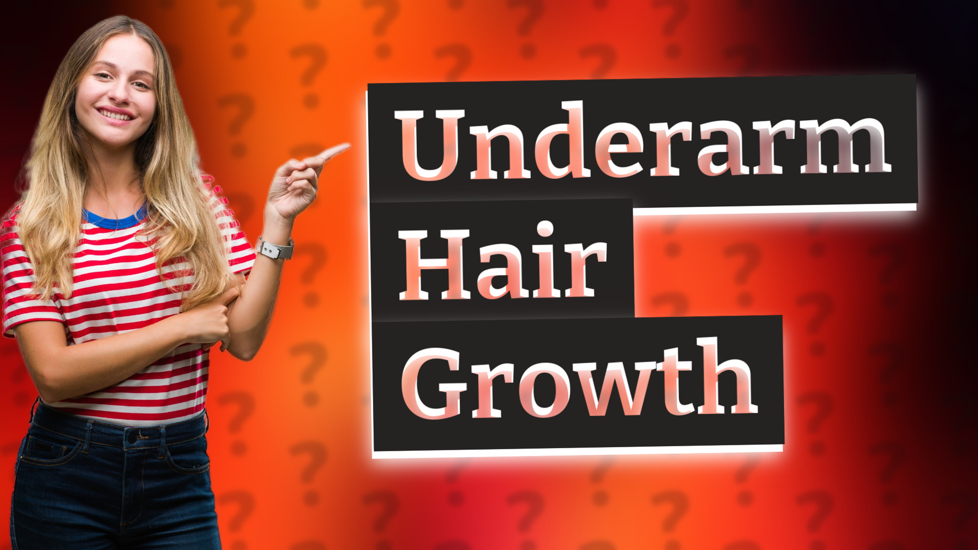 Underarm Hair Growth