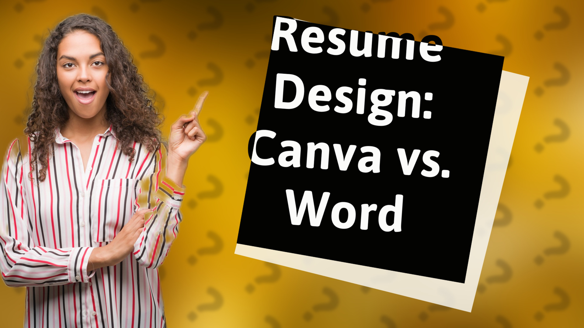 Resume Design: Canva vs. Word