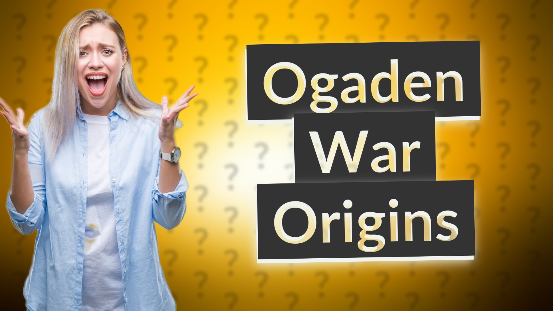 Ogaden War Origins