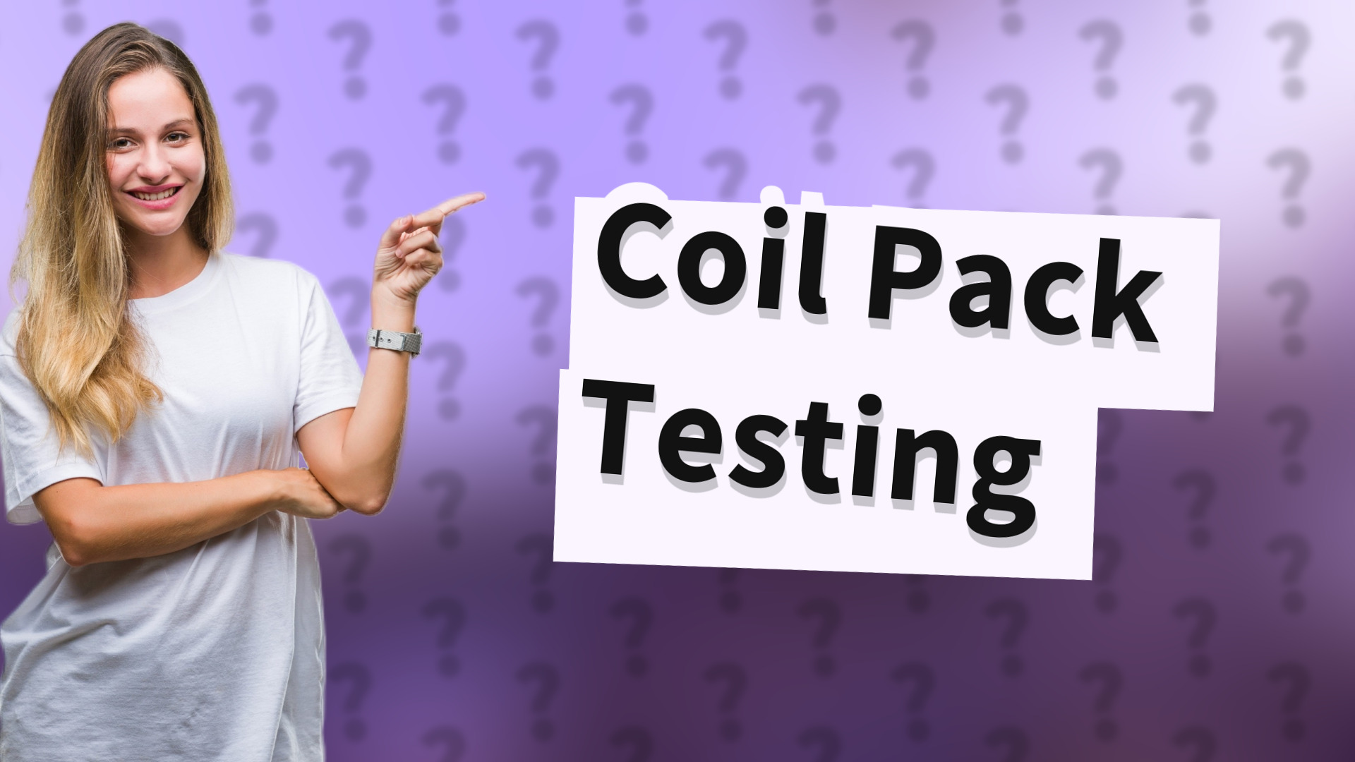Coil Pack Testing