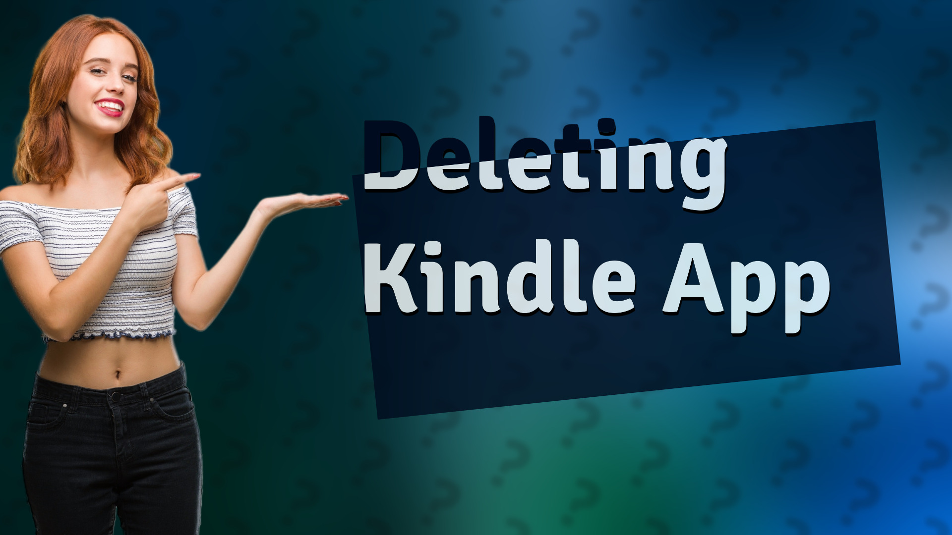 Deleting Kindle App