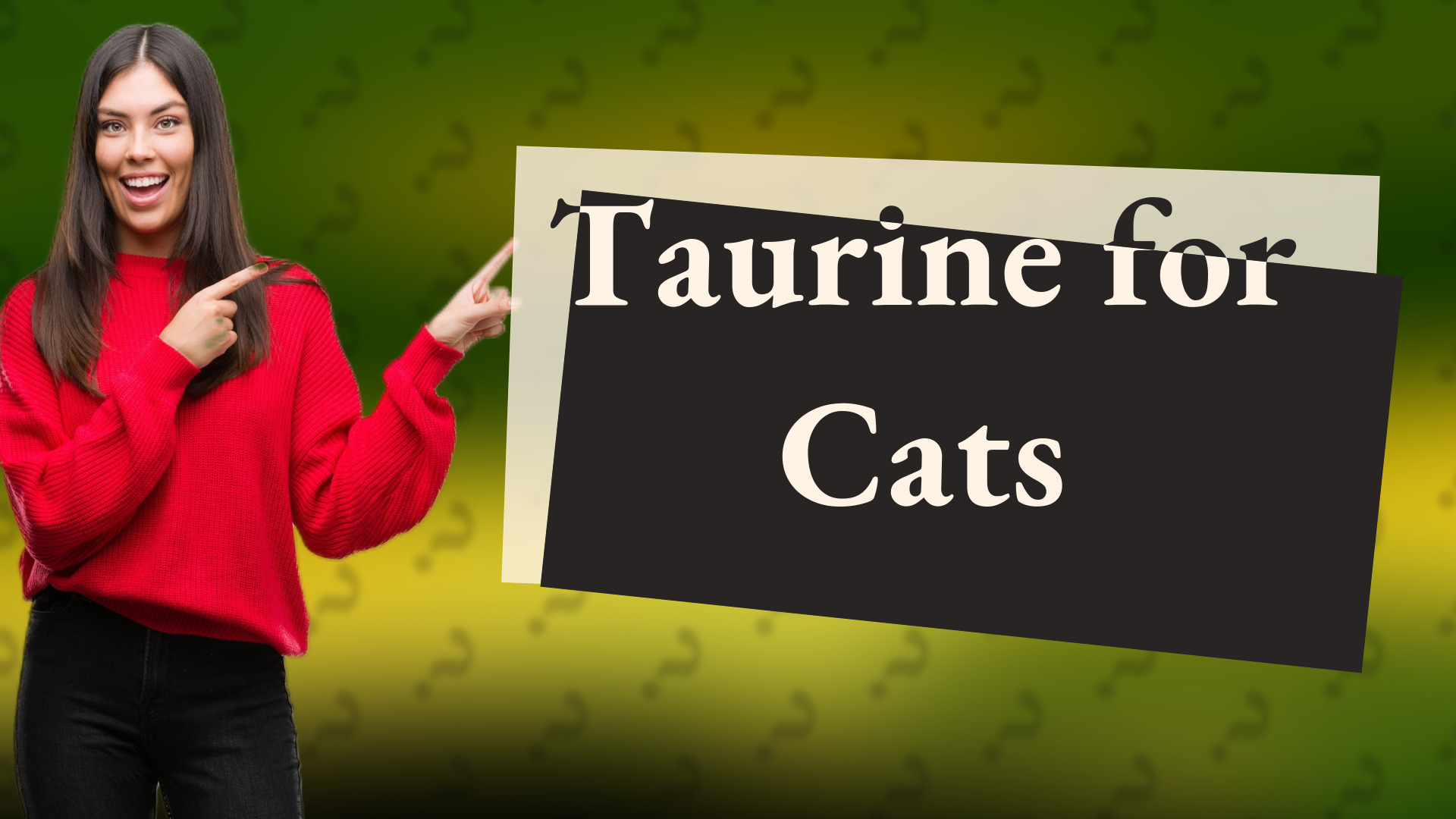 Taurine for Cats