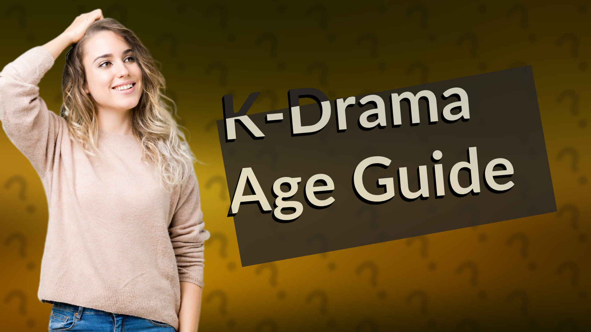 K-Drama Age Guide