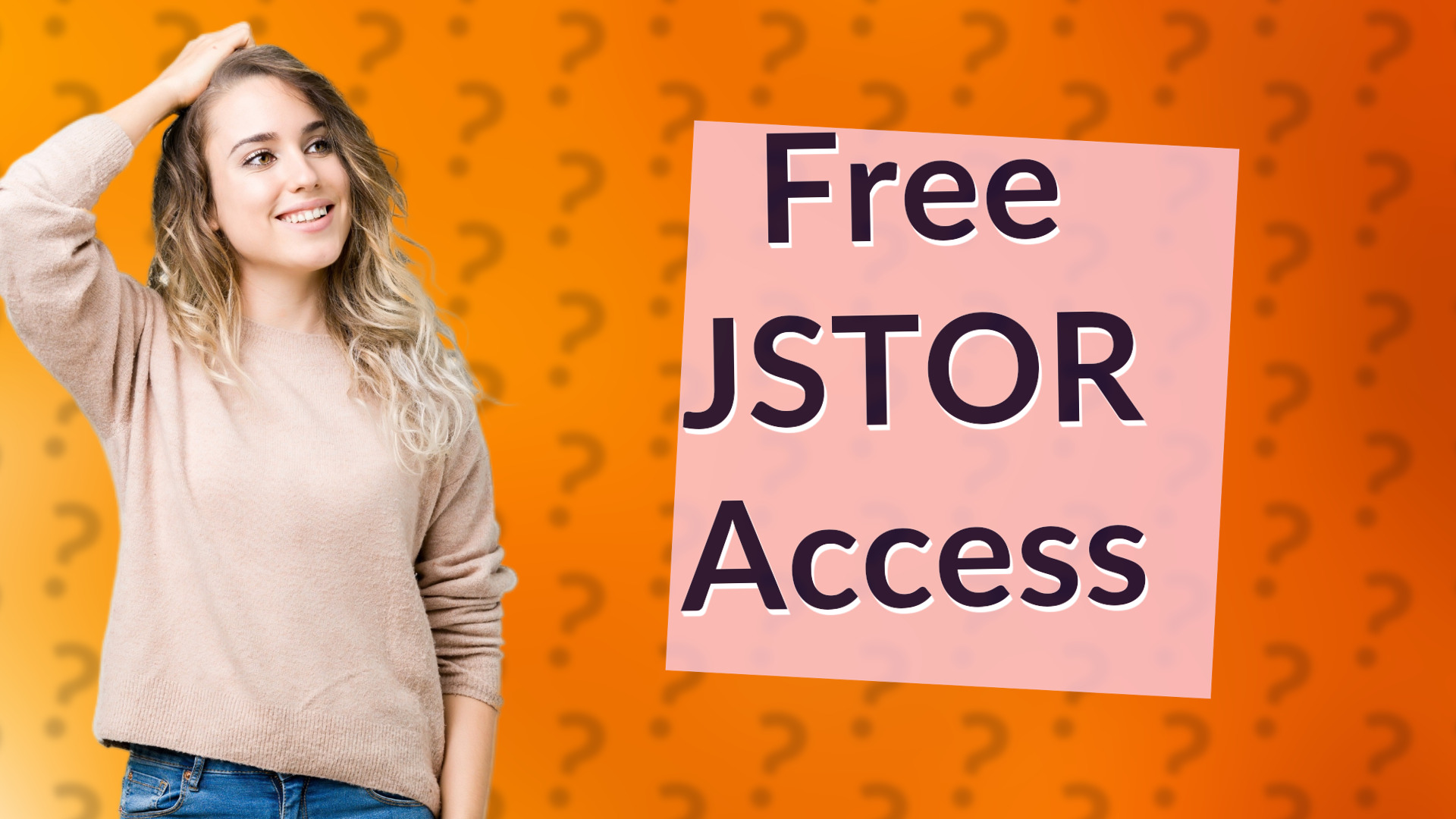 Free JSTOR Access