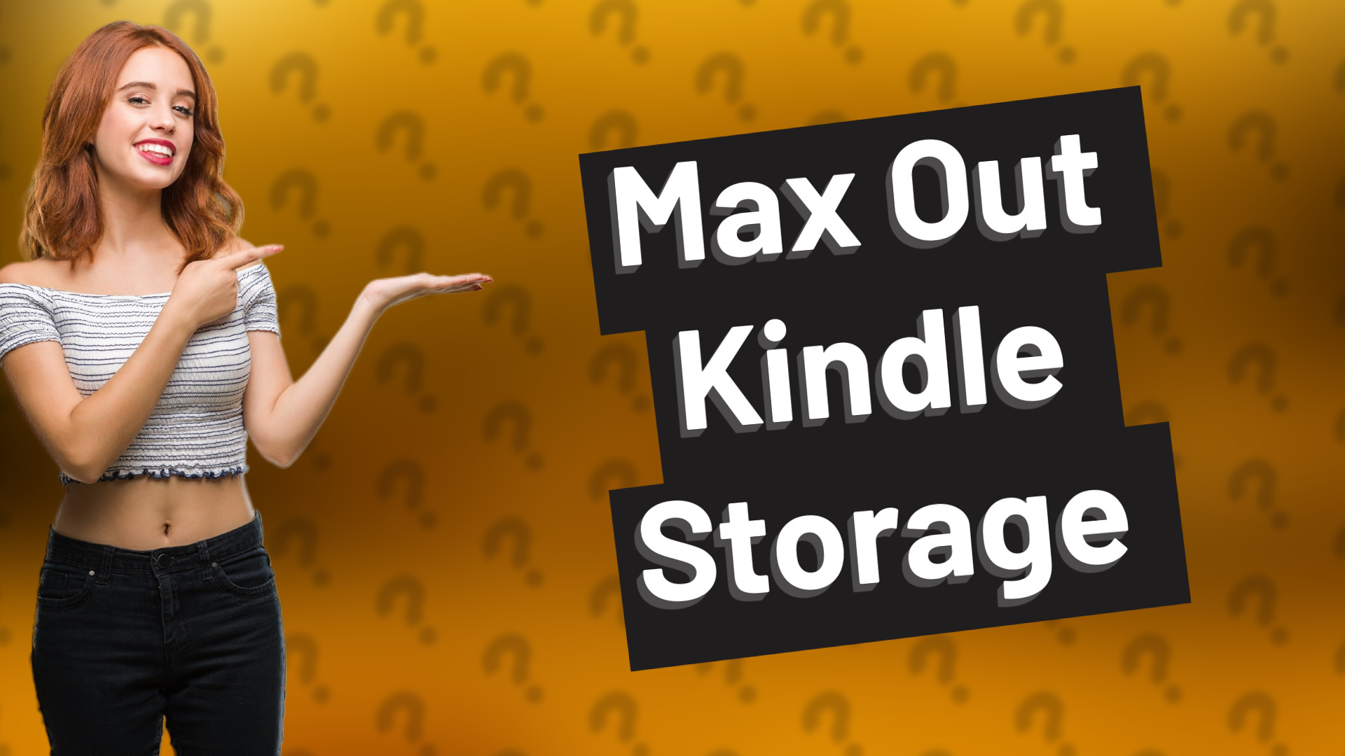 Max Out Kindle Storage