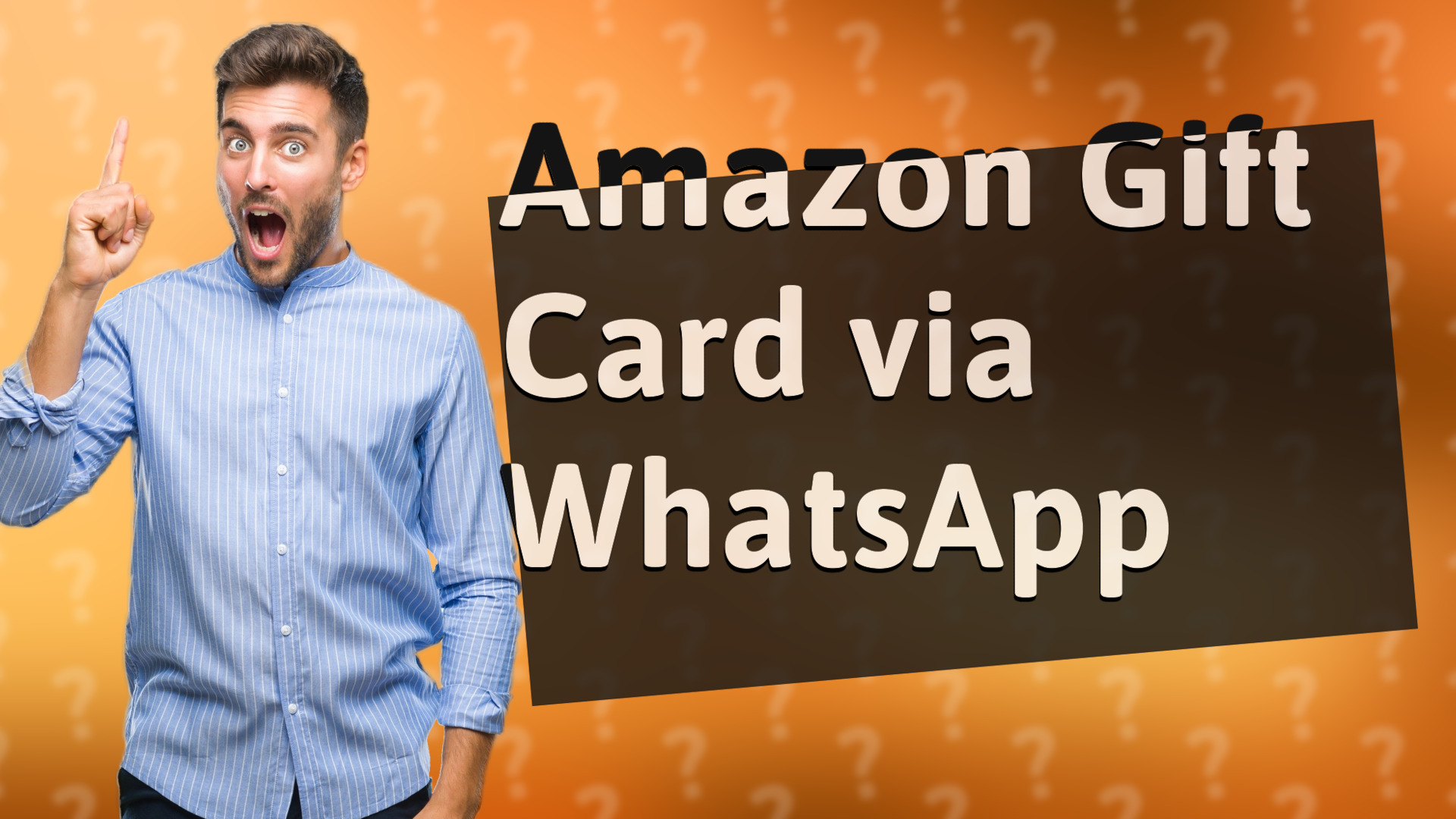 Amazon Gift Card via WhatsApp
