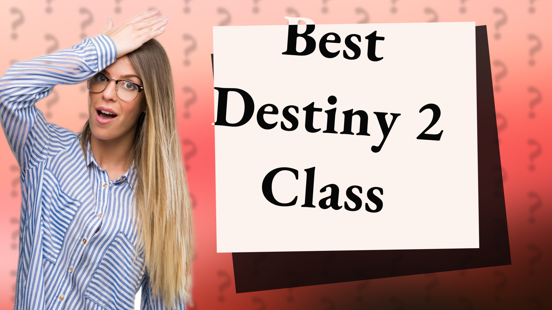 Best Destiny 2 Class