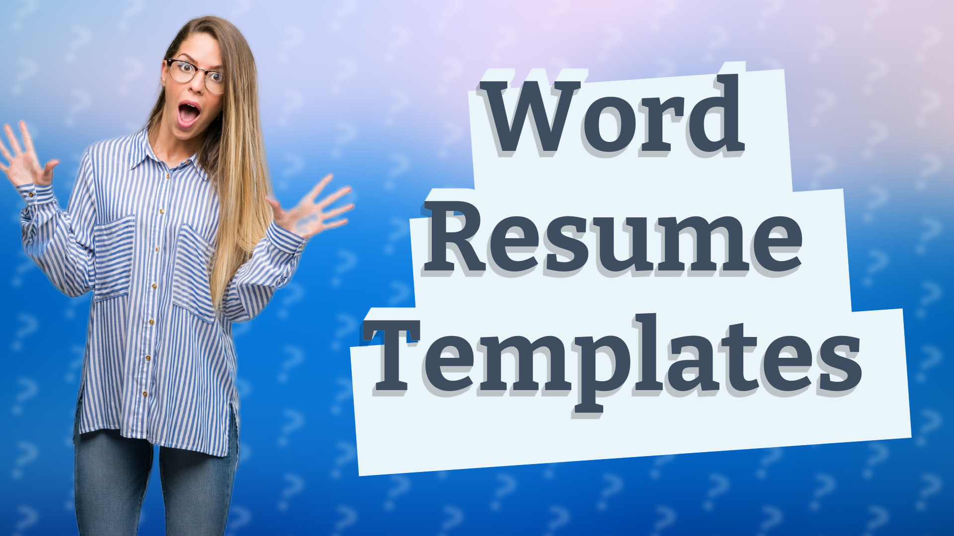 Word Resume Templates