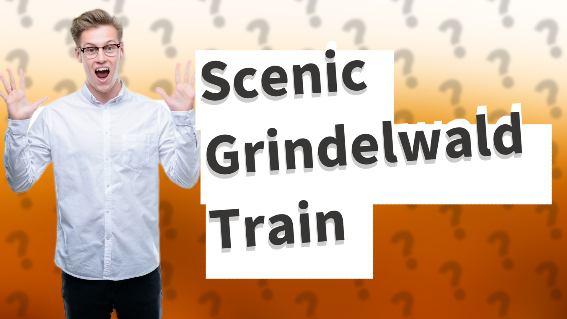 Scenic Grindelwald Train